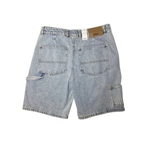 Wesc Light Wash Unisex/Men's Carpenter Denim Shorts 32x9 NWT